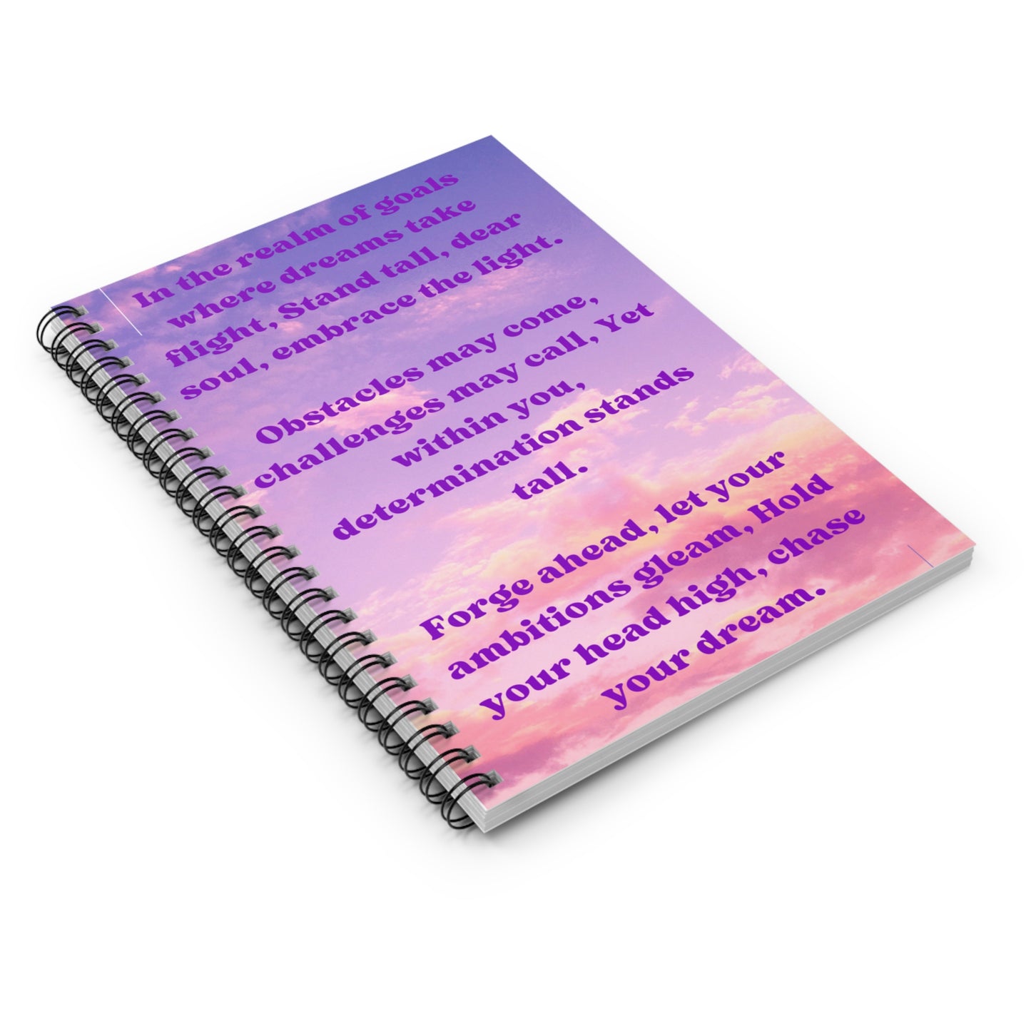 Concore Your Dreams Spiral Notebook - Ruled Line