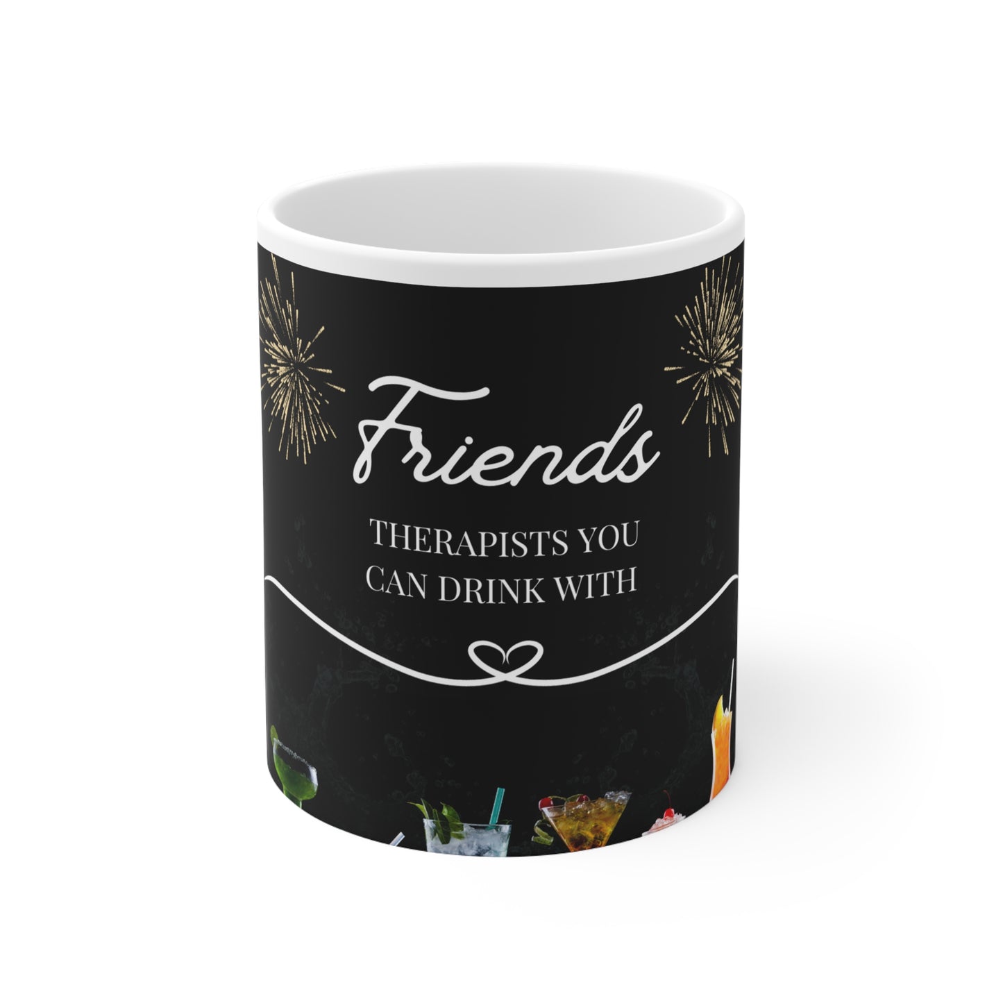 Friends Funny Ceramic Mug 11oz